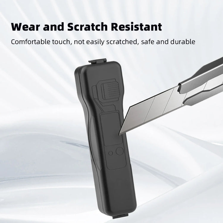 For DJI OSMO POCKET 3 BRDRC Waterproof Storage Box Protective Shell With Lanyard(Black) by BRDRC