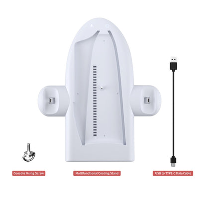 For PS5 Slim Console DOBE Multifunctional Charging Base with RGB Light by DOBE