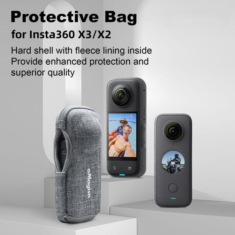 For Insta360 X3 / X2 aMagisn Body Bag Mini Storage Accessories by aMagisn