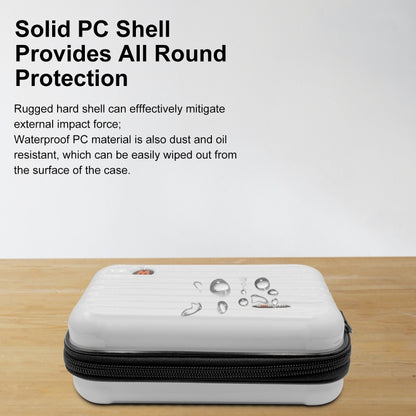 For Insta360 Ace / Ace Pro aMagisn Small Organizer Bag Sports Camera Protective Accessories(Pearl White) by aMagisn