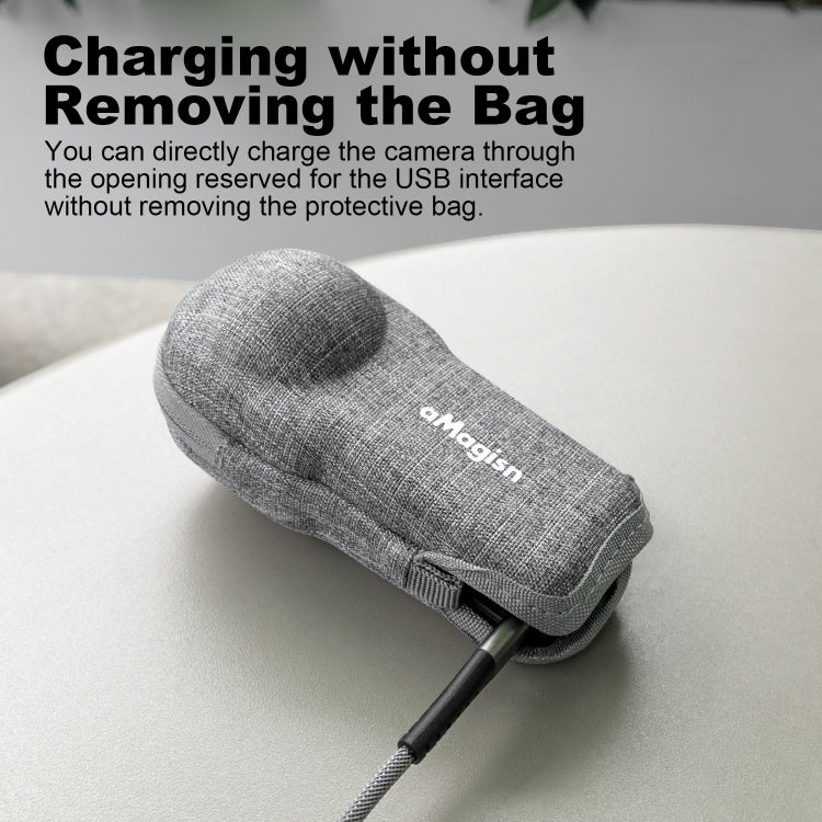 For Insta360 ONE RS 1-inch 360 aMagisn Panoramic Body Bag Sports Camera Accessories by aMagisn