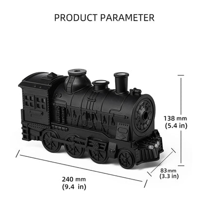 300ml Small Train Essential Oil Diffuser Humidifier With Remote Control AU Plug by bashfashion