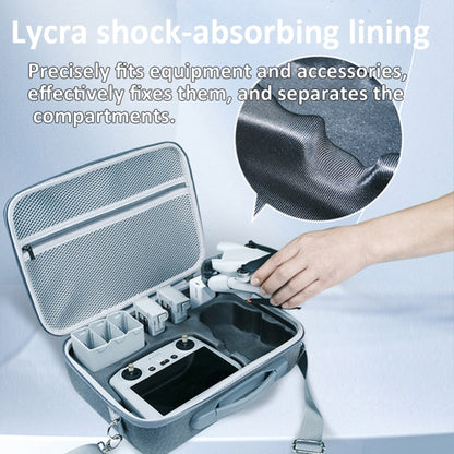 For DJI Mini 4 Pro / Mini 3 Pro LKTOP Carrying Case Waterproof Shoulder Bag Handbag, Style: Nylon by LKTOP