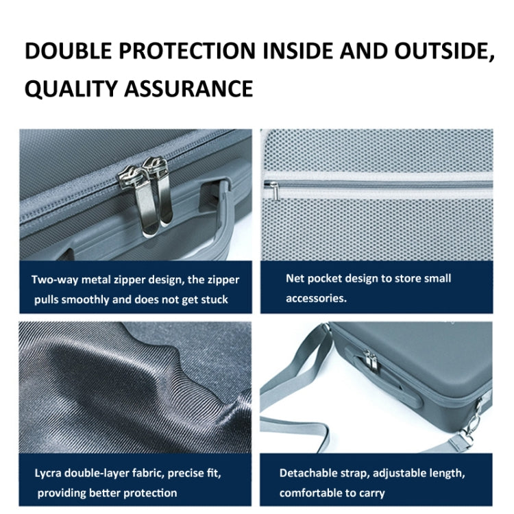 For DJI Mini 4 Pro / Mini 3 Pro LKTOP Carrying Case Waterproof Shoulder Bag Handbag, Style: PU by LKTOP