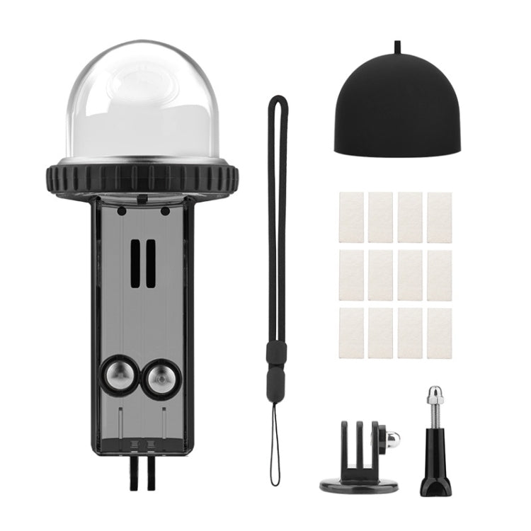 For DJI Osmo Pocket 3 BRDRC 40m Depth Waterproof Case Diving Housing Cover(Black Handle) by BRDRC