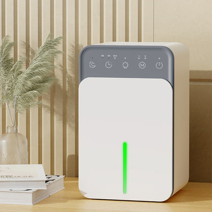 1500ml Semiconductor Dehumidifier with Automatic Defrost Function, Timer, Sleep Mode US Plug by bashfashion