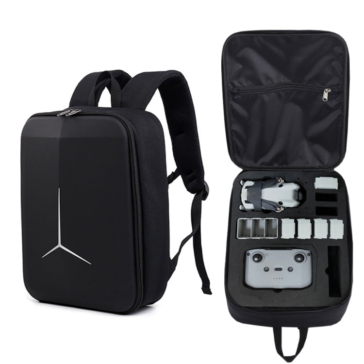 For DJI Mini 4 PRO Backpack EVA Hard Shell Storage Bag(Black) by bashfashion