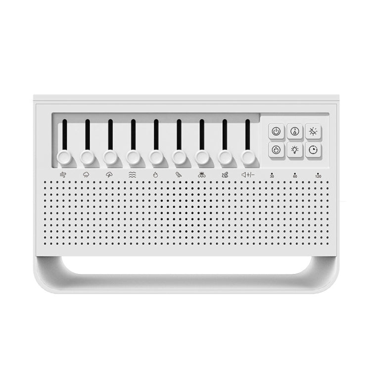 C221 Bluetooth White Noise Flame Aromatherapy Machine Home Desktop Humidifier(English Version) by bashfashion