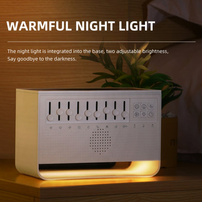 C221 Bluetooth White Noise Flame Aromatherapy Machine Home Desktop Humidifier(English Version) by bashfashion
