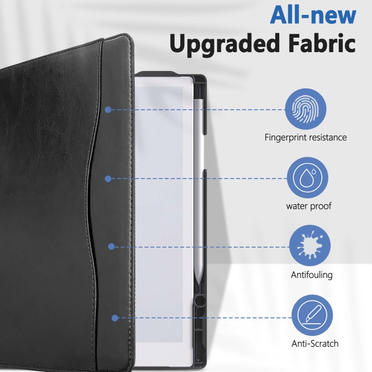 For ReMarkable 2 10.3 Inch 2020 Paper Tablet Case 360 Degree Rotating Stand Cover with Pencil Holder(Black) by bashfashion