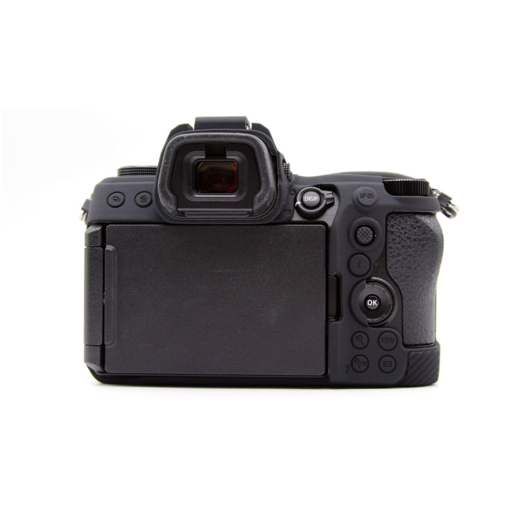 For Nikon Z6III Camera Protective Silicone Case, Color: Black by bashfashion
