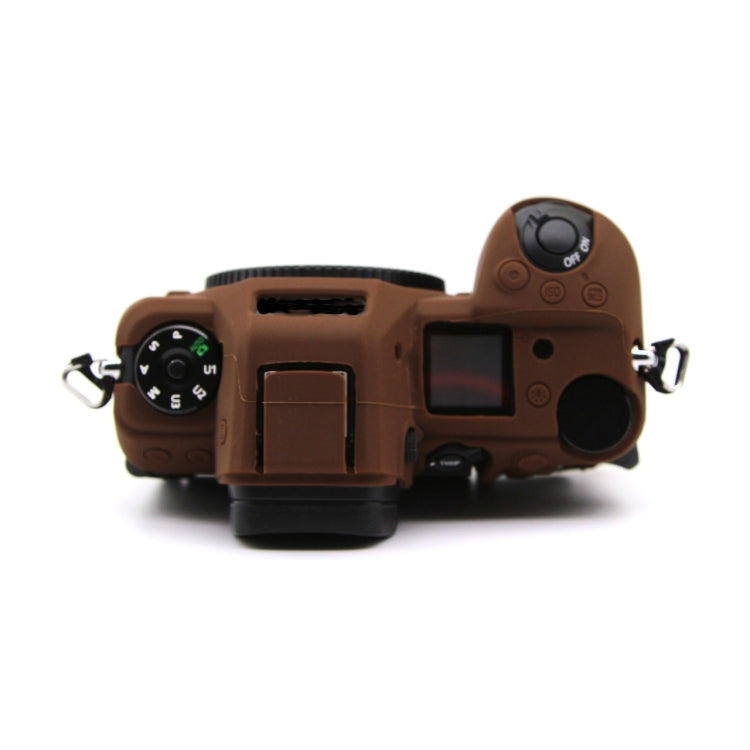 For Nikon Z6III Camera Protective Silicone Case, Color: Coffee by bashfashion