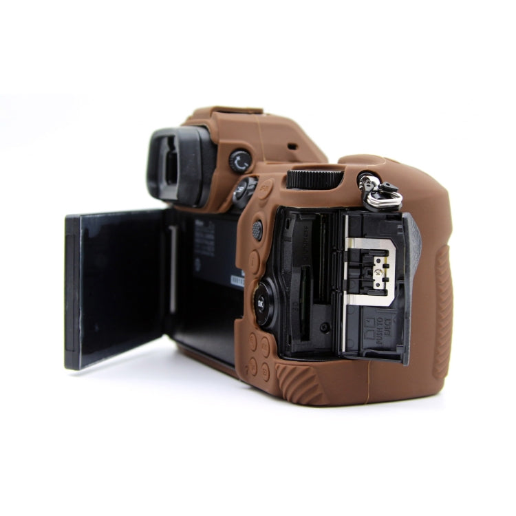 For Nikon Z6III Camera Protective Silicone Case, Color: Coffee by bashfashion