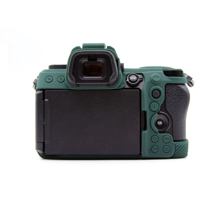 For Nikon Z6III Camera Protective Silicone Case, Color: Green by bashfashion