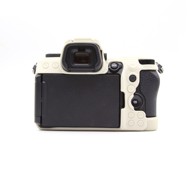 For Nikon Z6III Camera Protective Silicone Case, Color: Beige by bashfashion
