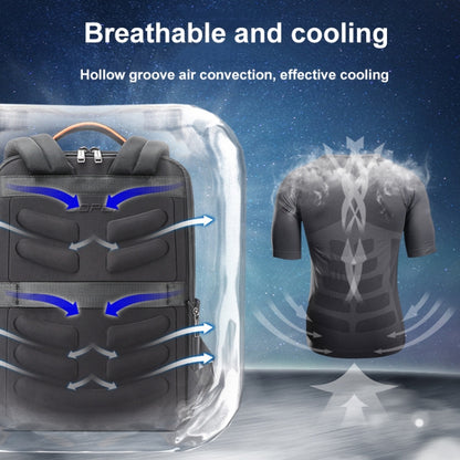 Bopai 751-006641A Large Capacity Anti-theft Waterproof Laptop Business Backpack(Black) by Bopai