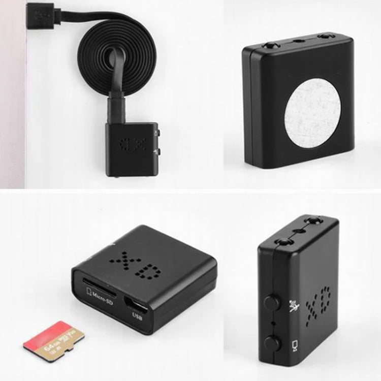 XD Camera 1080p HD Video Smart IR-CUT Infrared Night Vision Sports Camera(Direct Version No Battery) by bashfashion