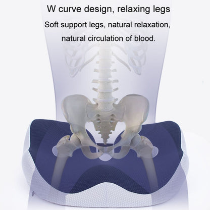 Office Sedentary Memory Foam Breathable Cushion Chair Hip Seat Cushion(Black) by bashfashion