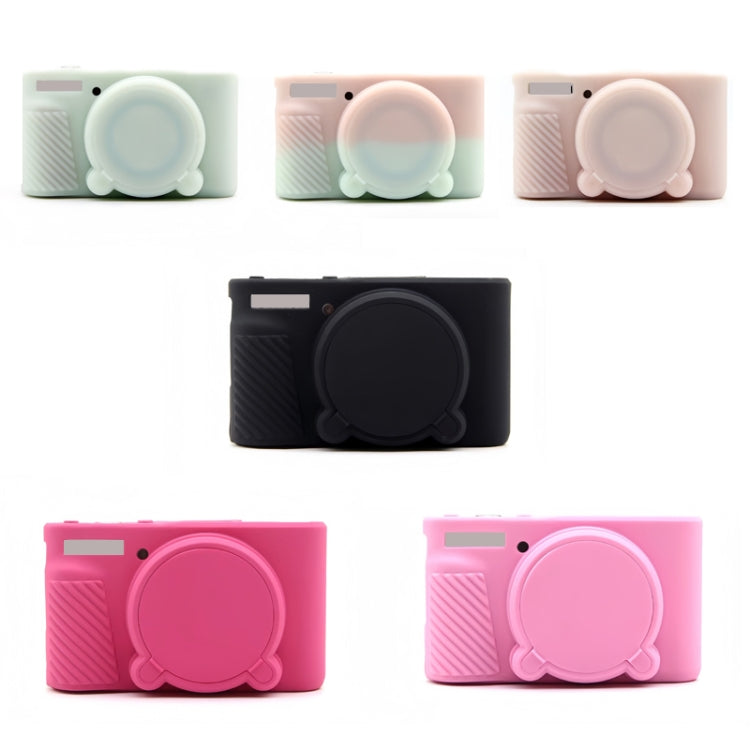 For Canon SX730/SX740 Soft Silicone Protective Case, Color: Jelly Pink by bashfashion