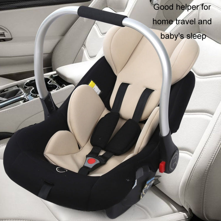 Infant Safety Seat Cushion Four Seasons Universal Stroller Lumbar Protection Pads(Black) by bashfashion