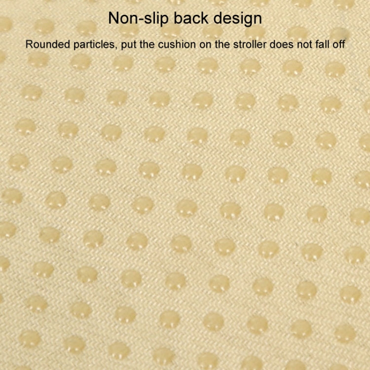 Baby Stroller Safety Cushion Cotton Cushion Baby Dining Chair Pad(Pink) by bashfashion