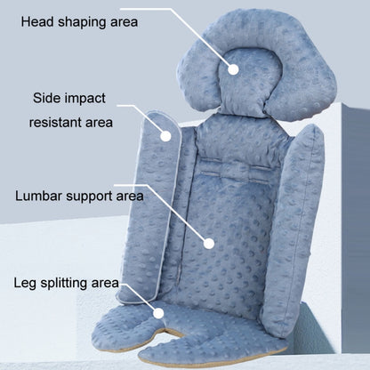 Baby Stroller Safety Cushion Cotton Cushion Baby Dining Chair Pad(Pink) by bashfashion