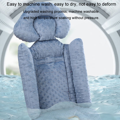 Baby Stroller Safety Cushion Cotton Cushion Baby Dining Chair Pad(Pink) by bashfashion