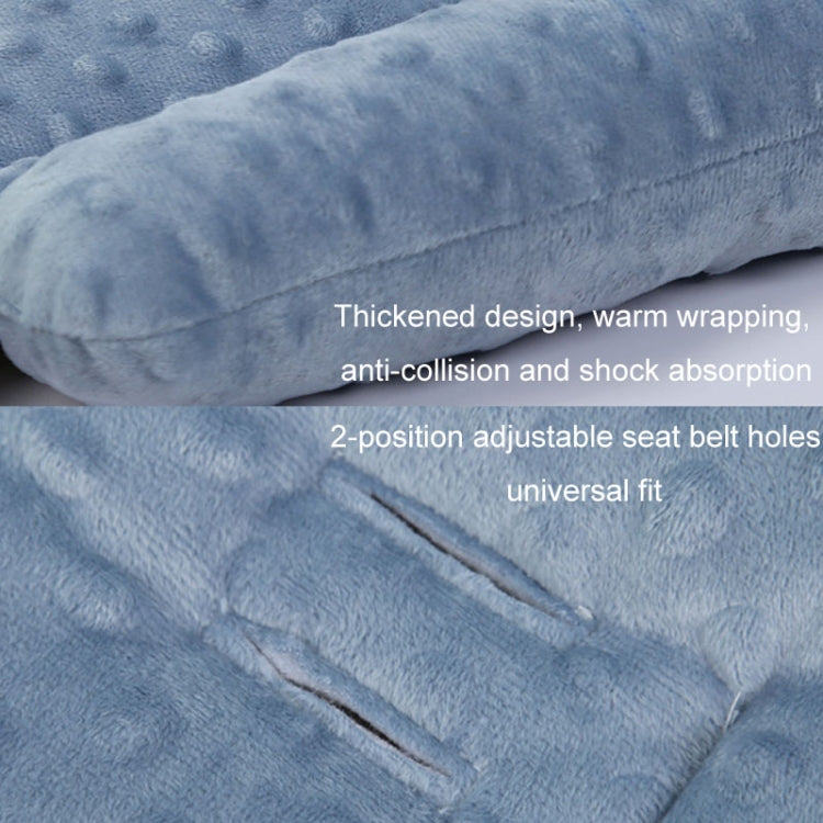 Baby Stroller Safety Cushion Cotton Cushion Baby Dining Chair Pad(Pink) by bashfashion