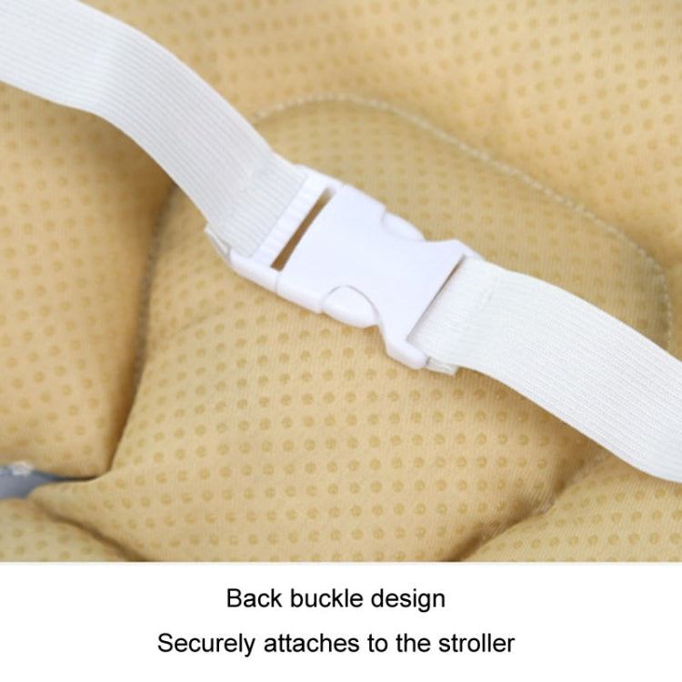 Baby Stroller Safety Cushion Cotton Cushion Baby Dining Chair Pad(Pink) by bashfashion