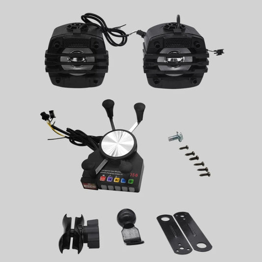 Motorcycle Mobile Phone Charging Stand With Bluetooth MP3 Speaker(YL-056) by bashfashion