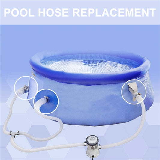 For Intex Swimming Pool Filter Pump Replacement 2 Hoses 4 Clamps by bashfashion