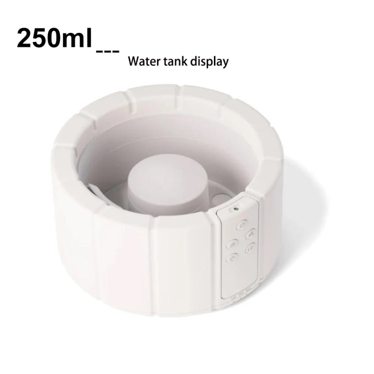 Bonfire Shaped Remote Control Aroma Diffuser Desktop Flame Humidifier, Color: Colorful White by bashfashion