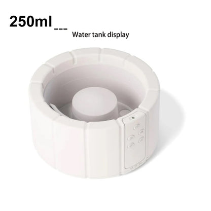 Bonfire Shaped Remote Control Aroma Diffuser Desktop Flame Humidifier, Color: Colorful White by bashfashion