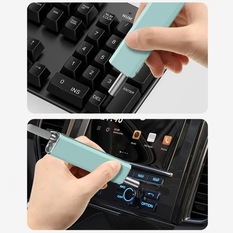 Headphone Keyboard Cleaning Kit with Capacitive Touch Pen(White) by bashfashion