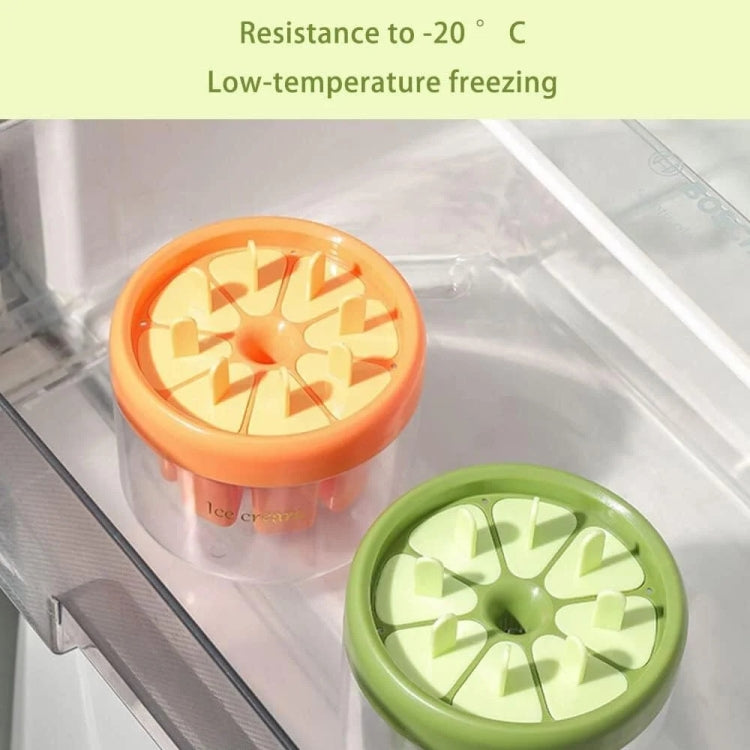 Homemade Popsicle Molds 8 Grid Ice Popsicle Maker With Ice Storage Bin(Green) by bashfashion