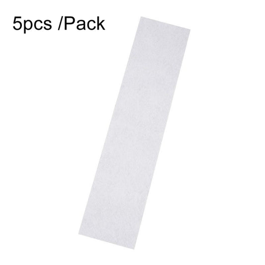 5pcs /Pack 22x80cm Disposable Air Conditioning Air Purification Filter Household Hanging Air Intake Dust Removal Cotton(White) by bashfashion