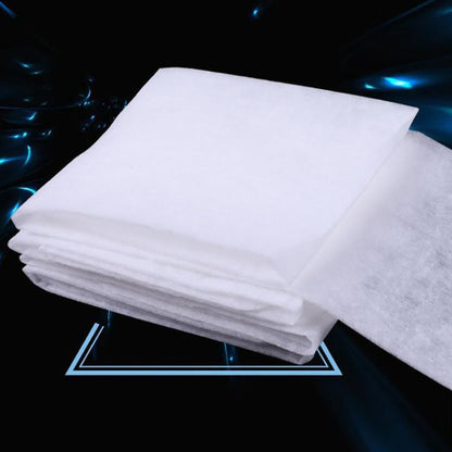 5pcs /Pack 22x80cm Disposable Air Conditioning Air Purification Filter Household Hanging Air Intake Dust Removal Cotton(White) by bashfashion