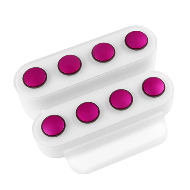 For Dyson Airwrap Storage Rack Can Store 8 Attachment(Rose Red) by bashfashion