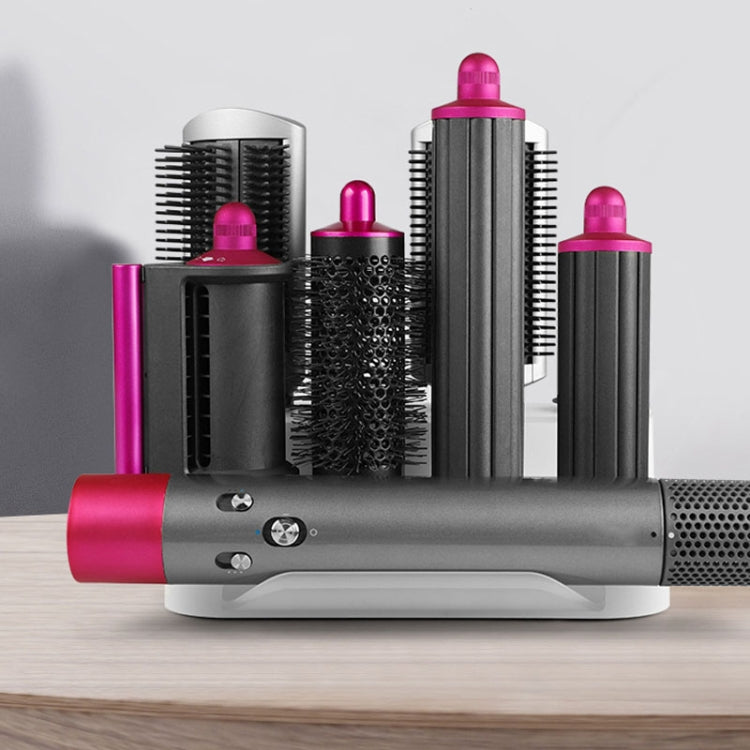 For Dyson Airwrap Storage Rack Can Store 8 Attachment(Rose Red) by bashfashion