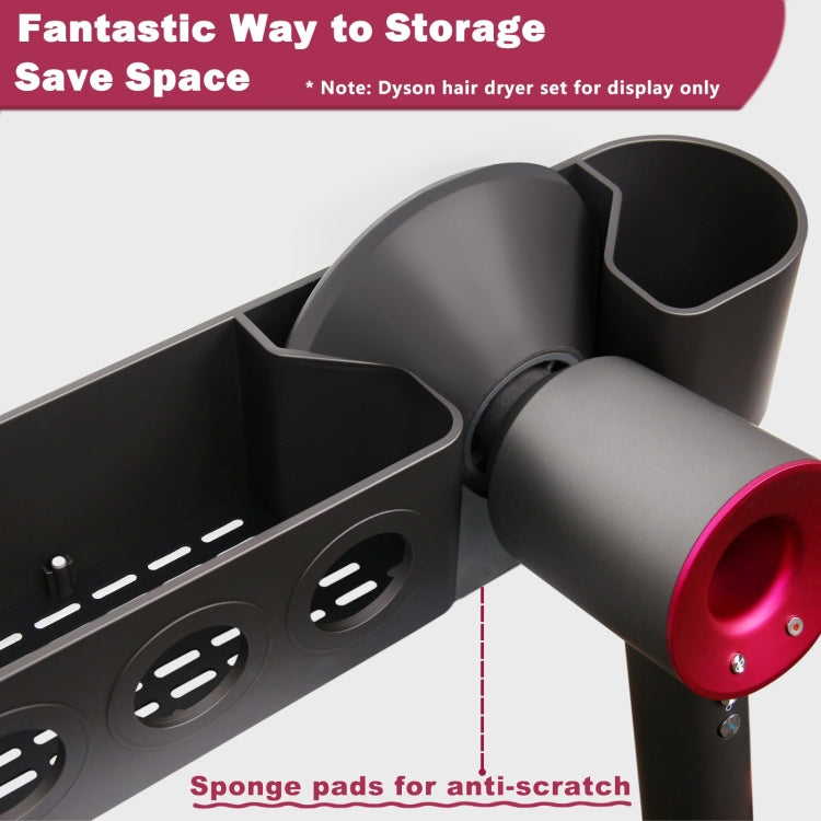 For Dyson Hair Dryer HD15 Bracket Bathroom Storage Organizer Shelf by bashfashion