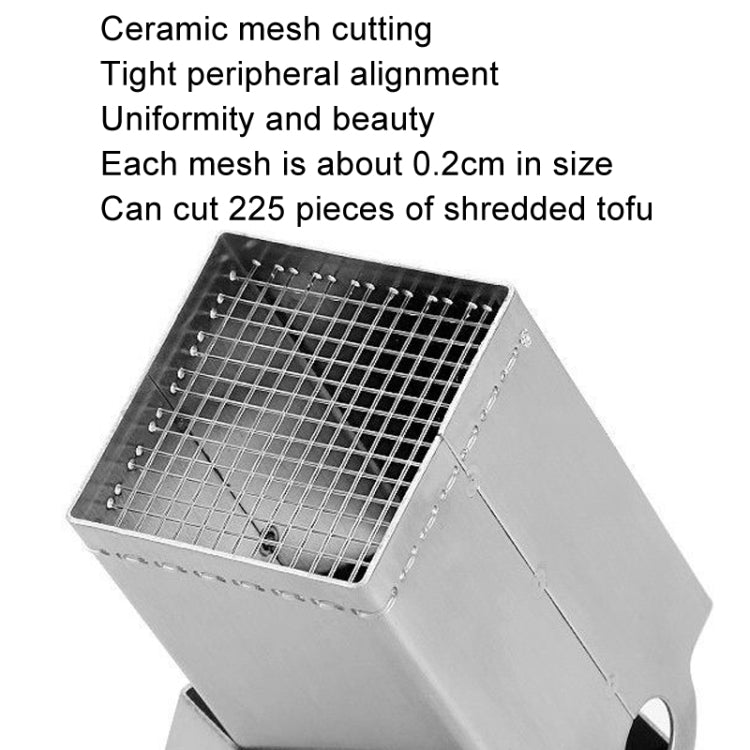 Chrysanthemum Shredded Tofu Knife Mold 304 Stainless Steel Tofu Knife Kitchen Tools(Chrysanthemum Tofu Knife) by bashfashion