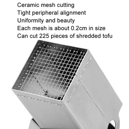 Chrysanthemum Shredded Tofu Knife Mold 304 Stainless Steel Tofu Knife Kitchen Tools(Chrysanthemum Tofu Knife) by bashfashion