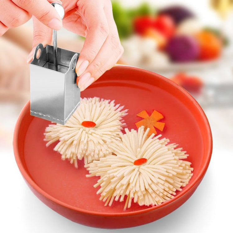 Chrysanthemum Shredded Tofu Knife Mold 304 Stainless Steel Tofu Knife Kitchen Tools(Chrysanthemum Tofu Knife) by bashfashion