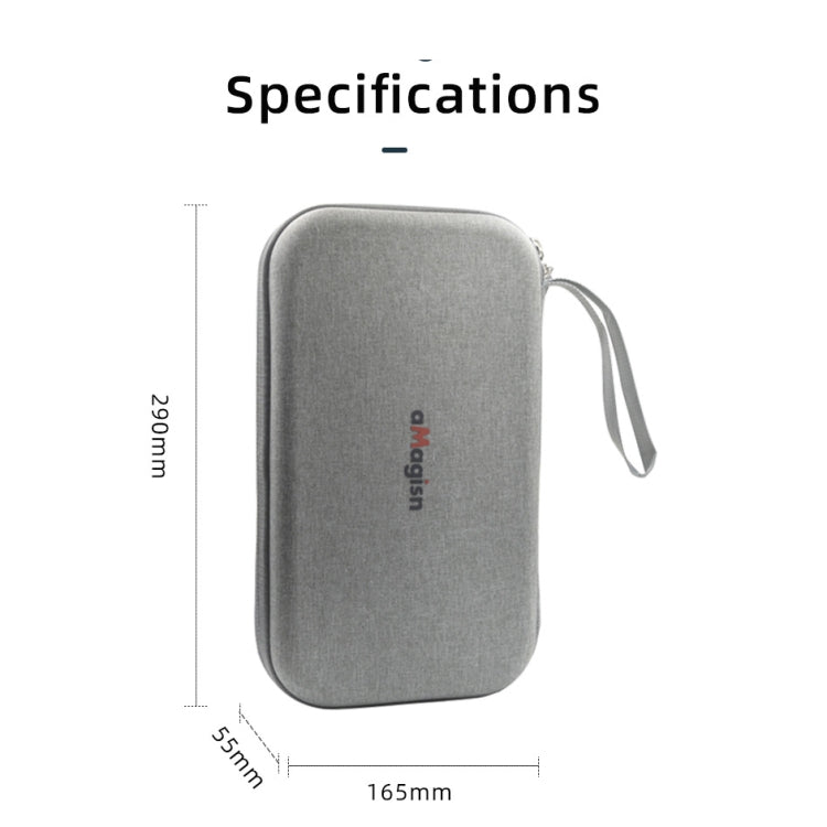 For Insta360 X5 / X4 aMagisn Medium Storage Bag Clutch Bag Protective Case by aMagisn