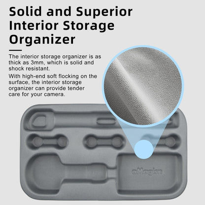 For Insta360 X5 / X4 aMagisn Medium Storage Bag Clutch Bag Protective Case by aMagisn