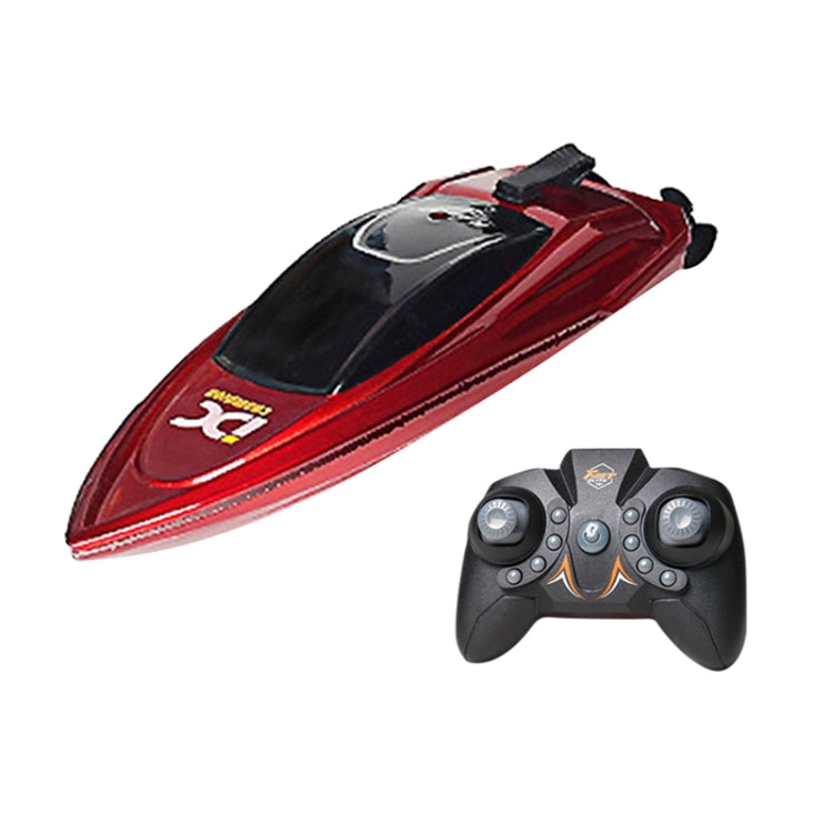 Children 2.4G Mini Remote Control Boat Summer Water Play Electrical Submarine Boys Toys(Red) by bashfashion