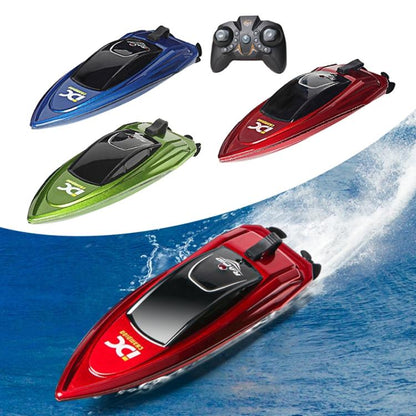 Children 2.4G Mini Remote Control Boat Summer Water Play Electrical Submarine Boys Toys(Green) by bashfashion