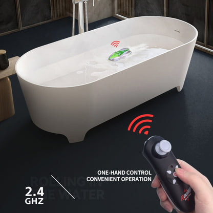 Children 2.4G Mini Remote Control Boat Summer Water Play Electrical Submarine Boys Toys(Red) by bashfashion