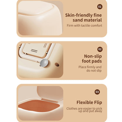 Small Household Portable Underwear Washing Machine, Size: US Plug(Milk Yellow) by bashfashion