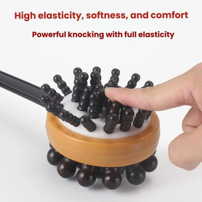 Handheld Knocking Fitness Hammer Double Head Meridian Massage Hammer(Airbag Hammer) by bashfashion